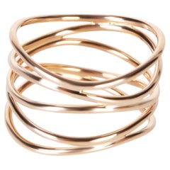 Tiffany & Co. Rose Gold Elsa Peretti Wave Ring