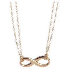 Tiffany & Co. Rose Gold  Infinity Necklace