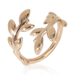 Tiffany & Co. Rose Gold  Paloma Picasso Olive Leaf Ring