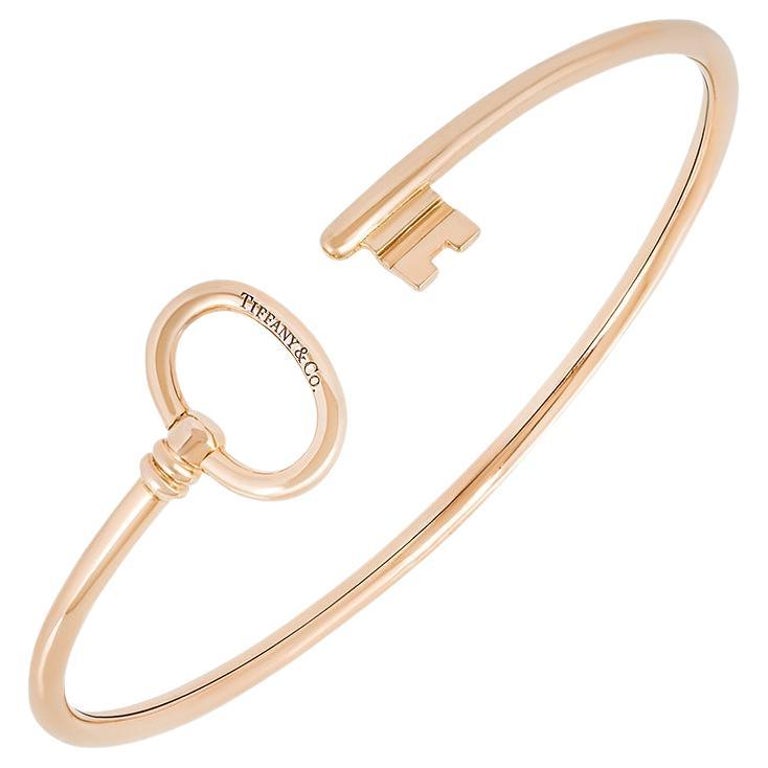 Tiffany Rose Gold Tiffany Keys Wire Bracelet