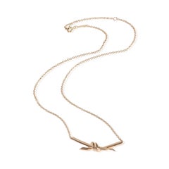Tiffany & Co. Rose Gold  Tiffany Knot Pendant