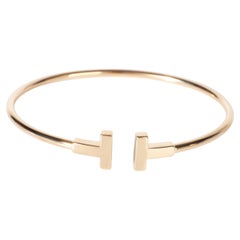 Tiffany & Co. Rose Gold Tiffany T Wire Bracelet
