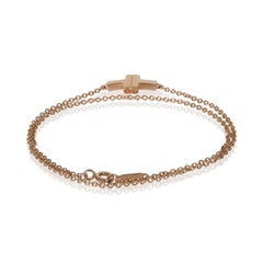 Tiffany & Co. Rose Gold  Tiffany T Wrap Bracelet