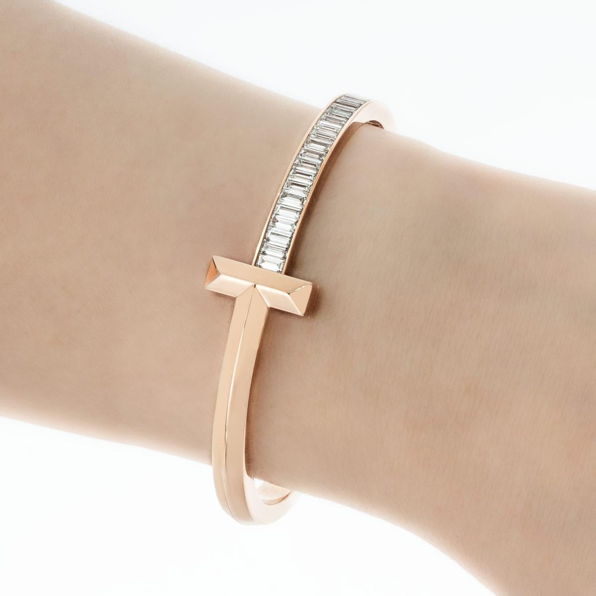tiffany t bracelet diamond