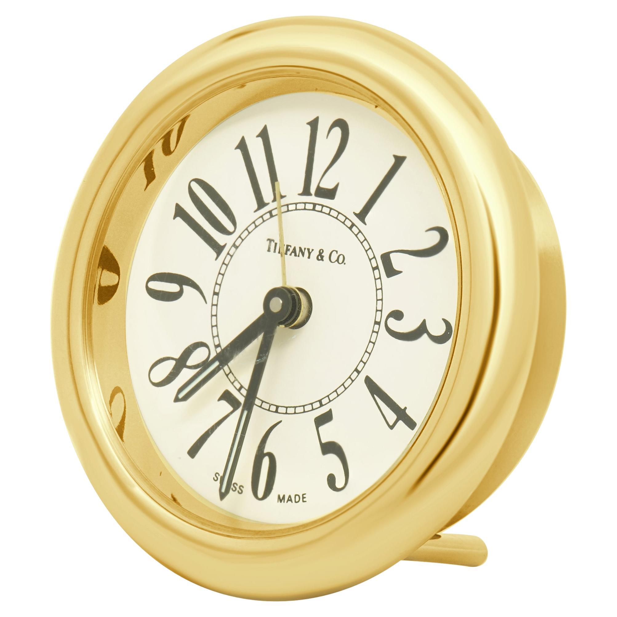 Designer: Tiffany & Co.
Movement: quartz
Function: hours, minutes, seconds
Dial: Cream Roman Dial
Serial: 205XXX

Comes with Tiffany & Co. box, bag and instructions.
