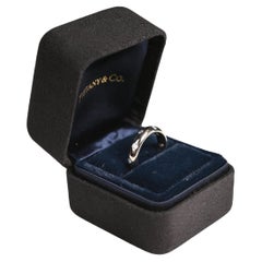 Tiffany & Co. Runder Diamantring mit Brillantschliff (ca. 0,20 Karat), Platin