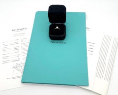 Tiffany & Co. Round Brilliant Diamond 0.80 cts H VS2 Solitaire Engagement Ring