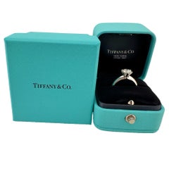 Tiffany & Co. Round Brilliant Diamond 1.22 cts I VS1 Platinum Engagement Ring