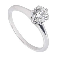 Tiffany
Co. Round Brilliant Diamond Engagement Ring 1.02 Carat GIA Certified Tiffany
Co. Round Brilliant Diamond Engagement Ring 1.02 Carat GIA Certified