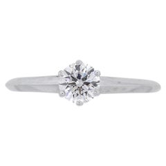 Tiffany & Co. Round Brilliant Diamond Engagement Ring