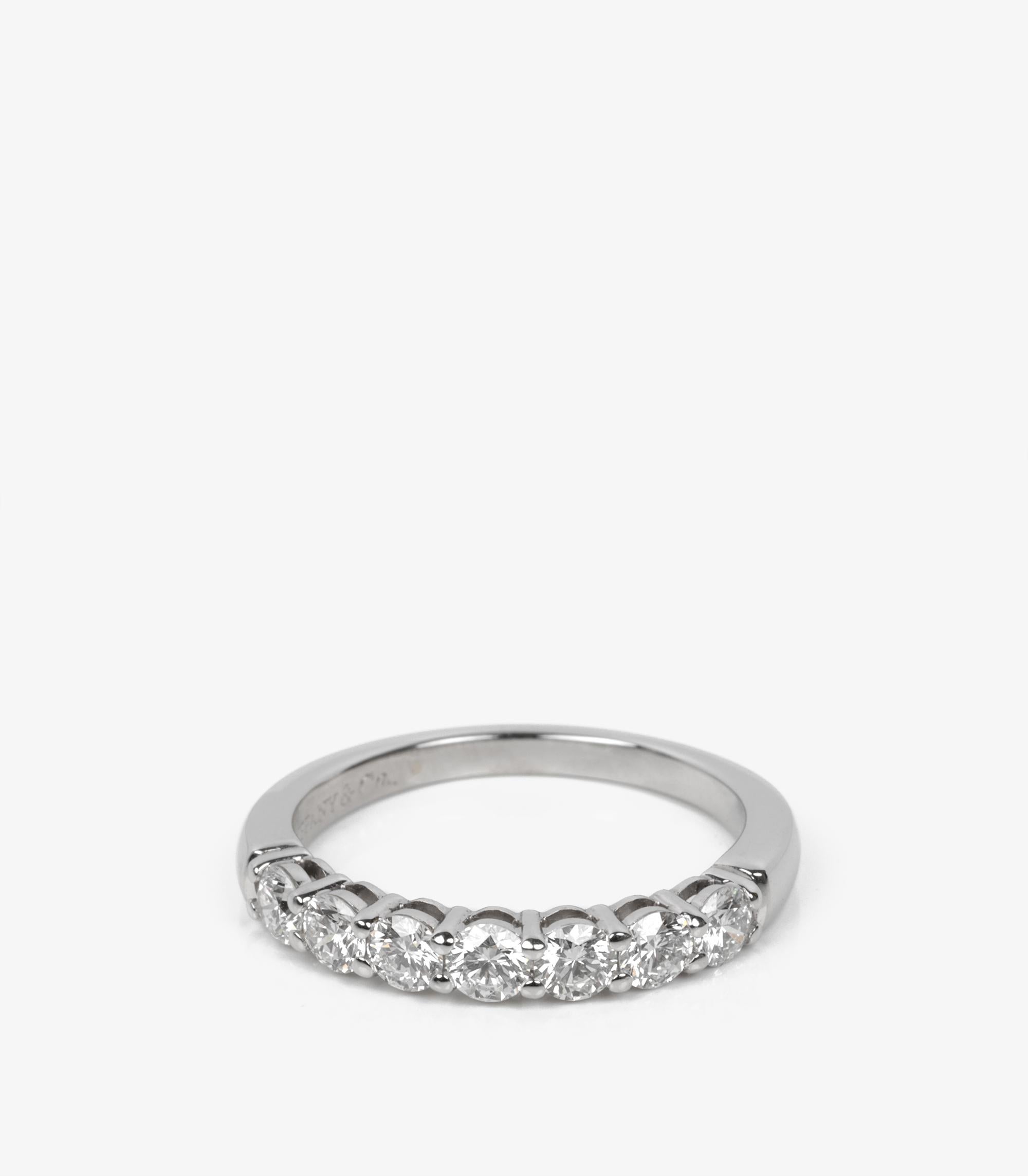 Tiffany & Co. Round Brilliant Diamond Platinum Embrace Half Eternity Ring

Product Details
Xupes Ref: COMJ848
Brand: Tiffany & Co.
Model:  Diamond Embrace Half Eternity Ring
Type: Ring
RRP: £6,100
Accompanied By: Tiffany & Co. Box
Material(s):