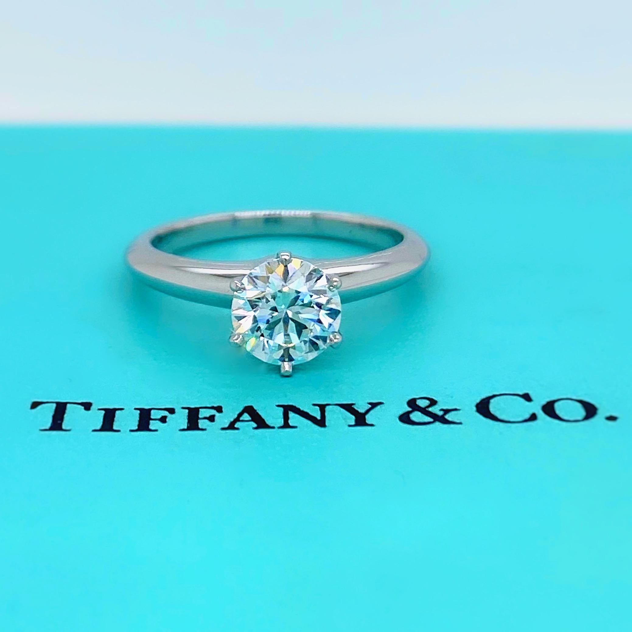 tiffany 1 carat diamond ring