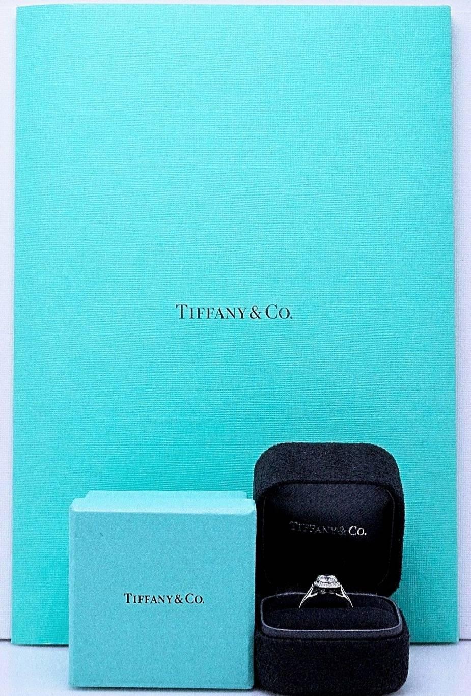 Tiffany & Co. Round Diamond Engagement Ring 1.51 Carat G VS2 in Platinum 5