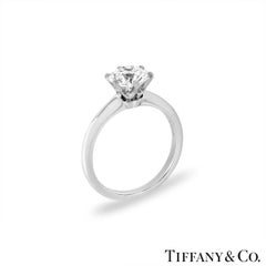 Tiffany & Co. Round Diamond Engagement Ring 1.53 Carat