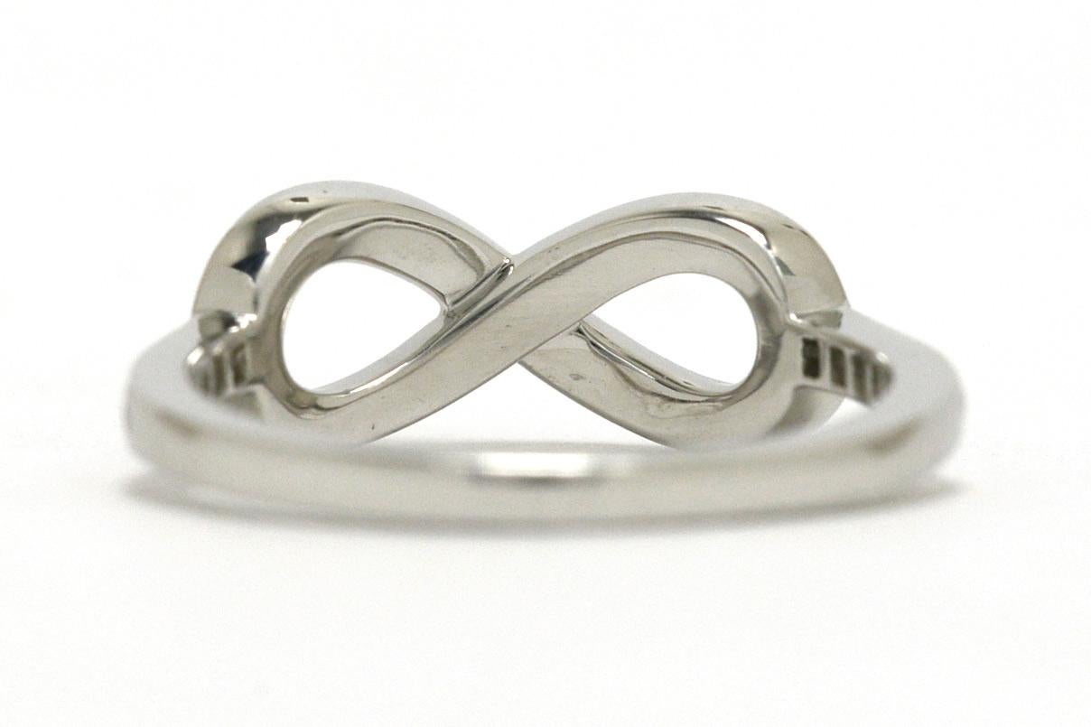 platinum infinity ring