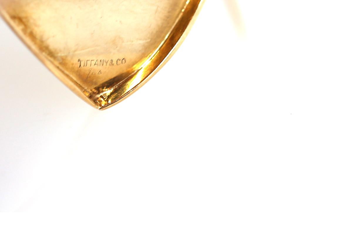 Tiffany & Co Rubies Diamonds Gold Brooch Appraisal Original Box, 1950 8