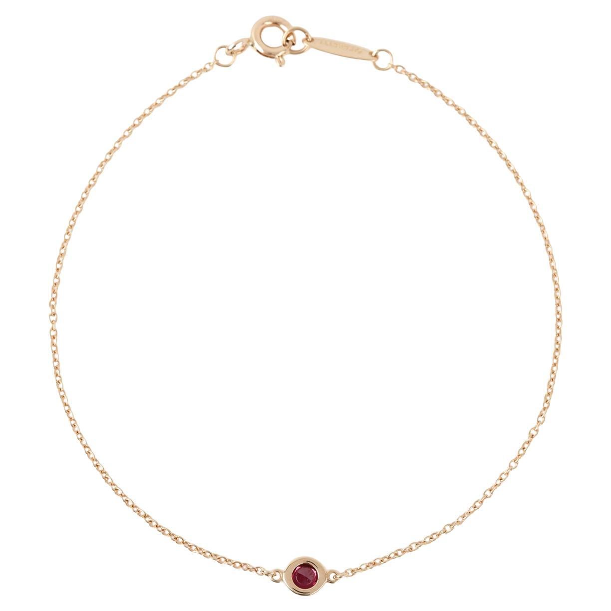 Tiffany & Co. Bracelet en or jaune 18ct Ruby Colour by the Yard en vente