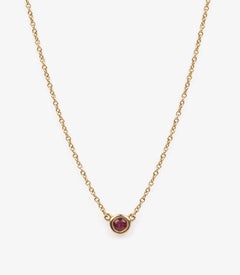Tiffany & Co. Ruby 18ct Yellow Gold Colour by the Yard Pendant