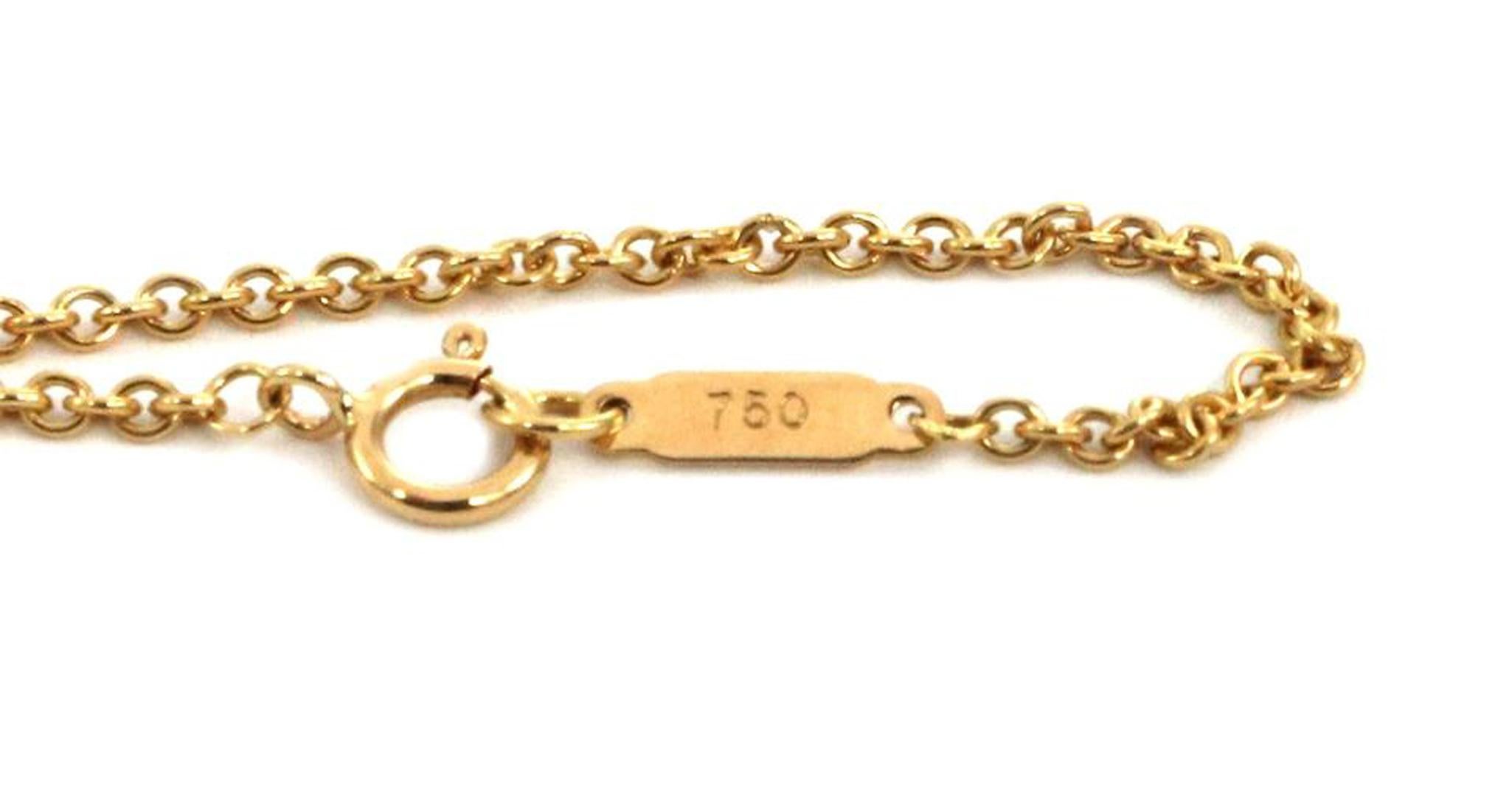 Brilliant Cut Tiffany & Co. Ruby 18k Yellow Gold Large Fish Bone Pendant Necklace, Rare For Sale