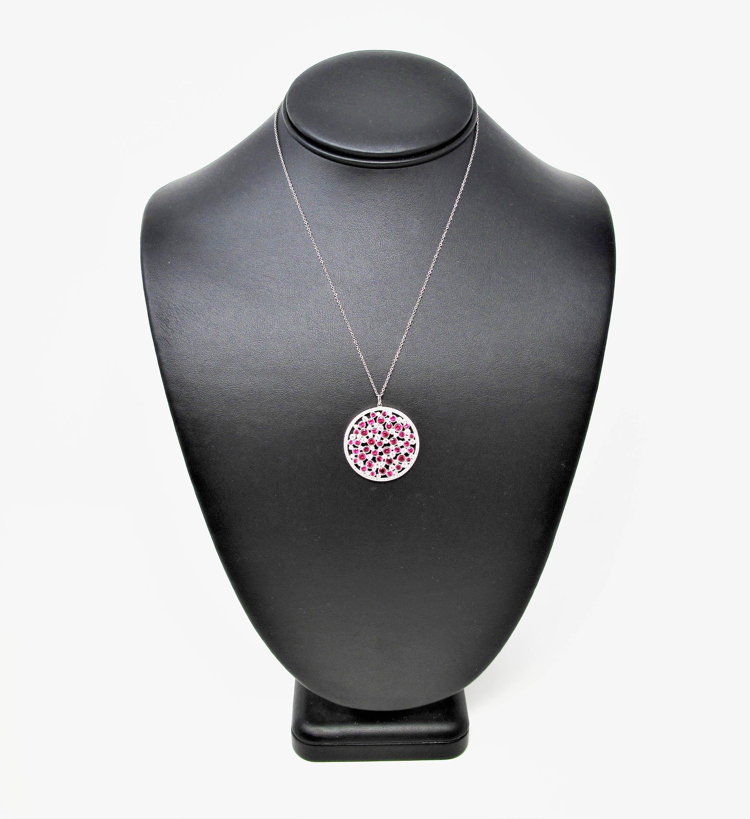 ruby pendant tiffany