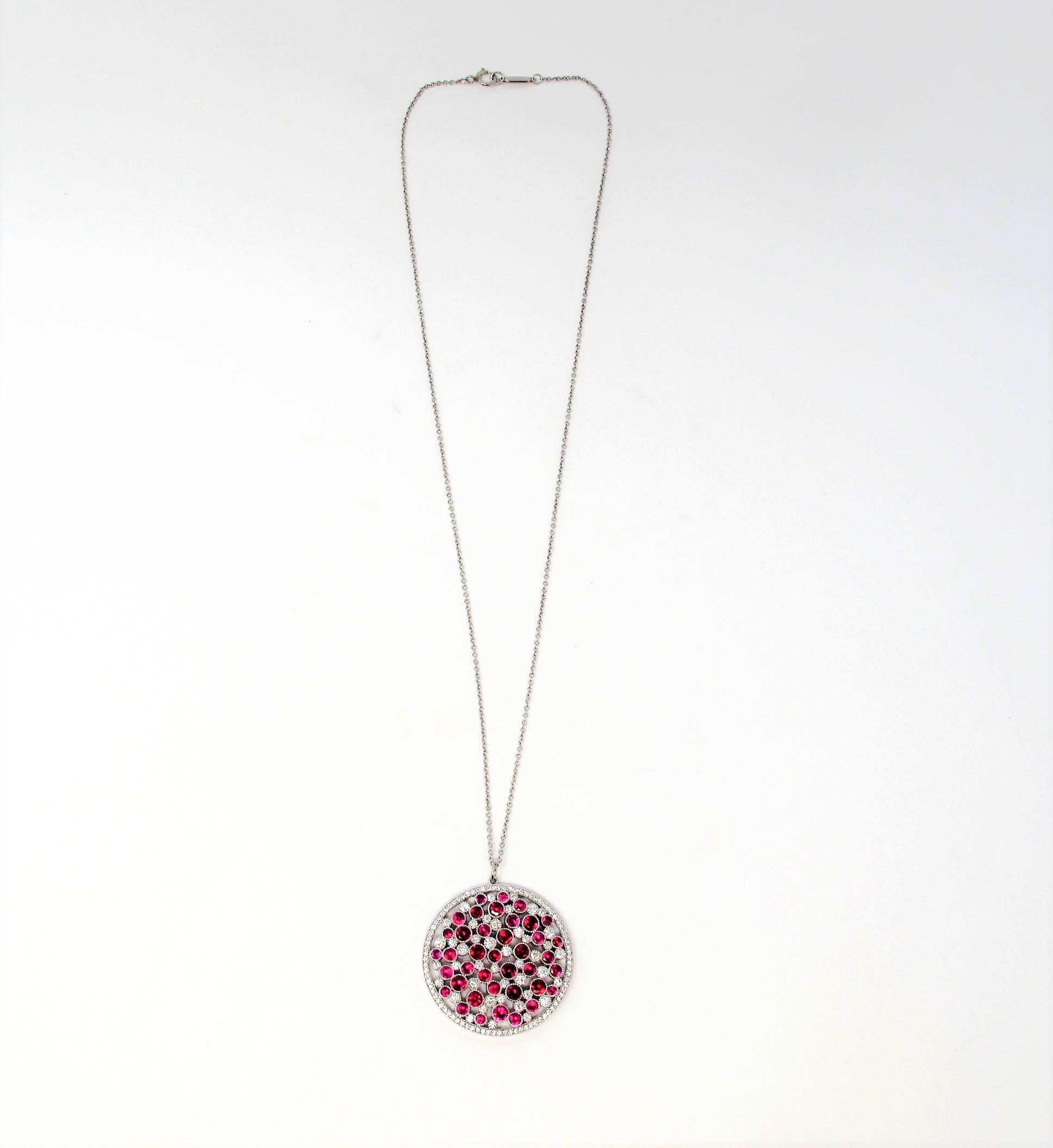 diamond and ruby necklace tiffany