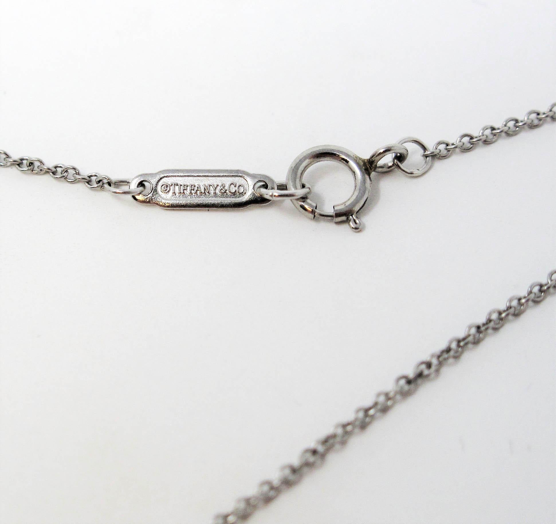 Tiffany & Co. Ruby and Diamond Platinum Cobblestone Medallion Pendant Necklace 1