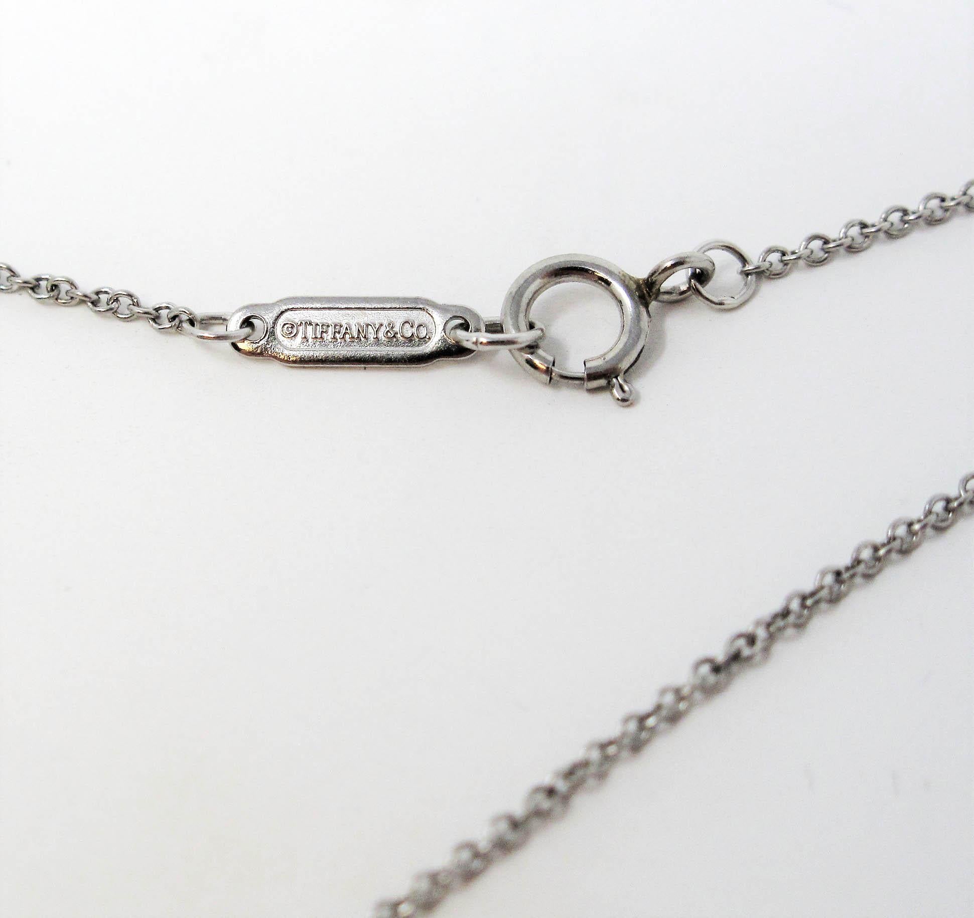 Women's Tiffany & Co. Ruby and Diamond Platinum Cobblestone Medallion Pendant Necklace