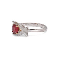 Tiffany & Co. Ruby and Diamond Victoria Ring