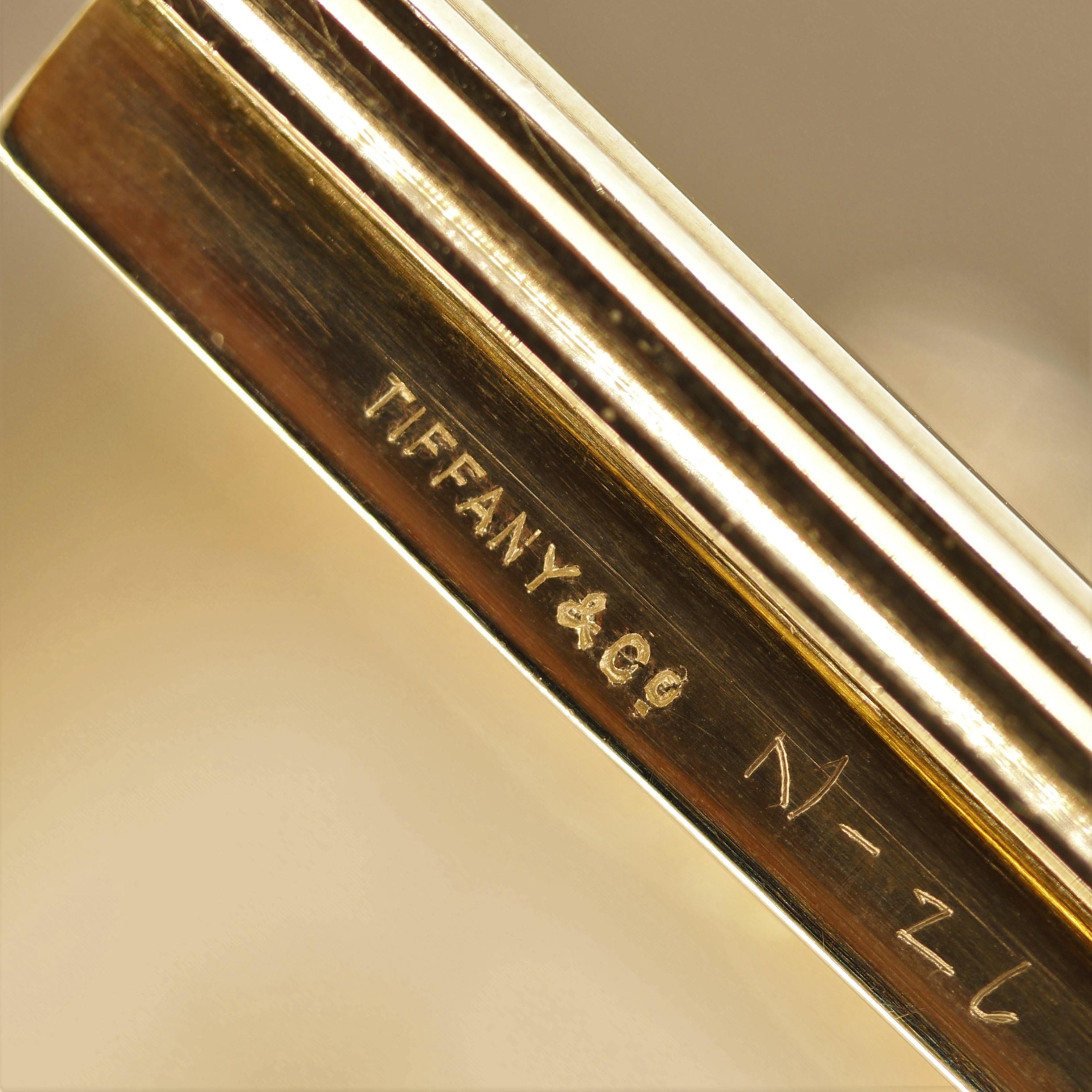 Tiffany & Co. Compact Powder-Kommode, Rubin Diamant Gold im Angebot 2