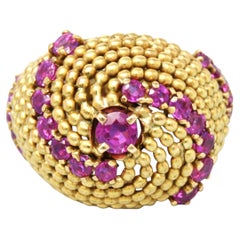 Tiffany & Co. Rubin-Gold-Ring