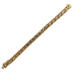 Tiffany & Co. Russian Weave Gold Bracelet