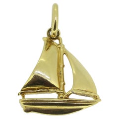 Tiffany & Co. Sailboat Charm Pendant