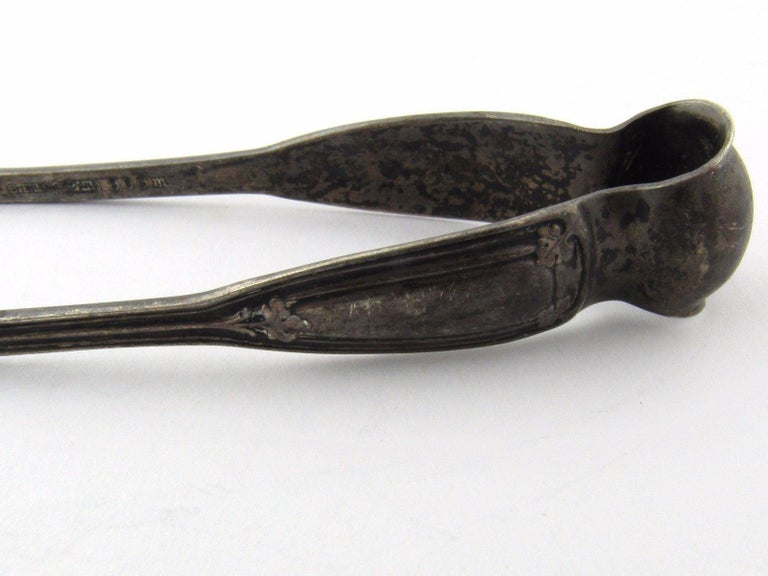 Tiffany and Co. Saint Dunstan Sterling Silver Asparagus Tongs at 1stDibs
