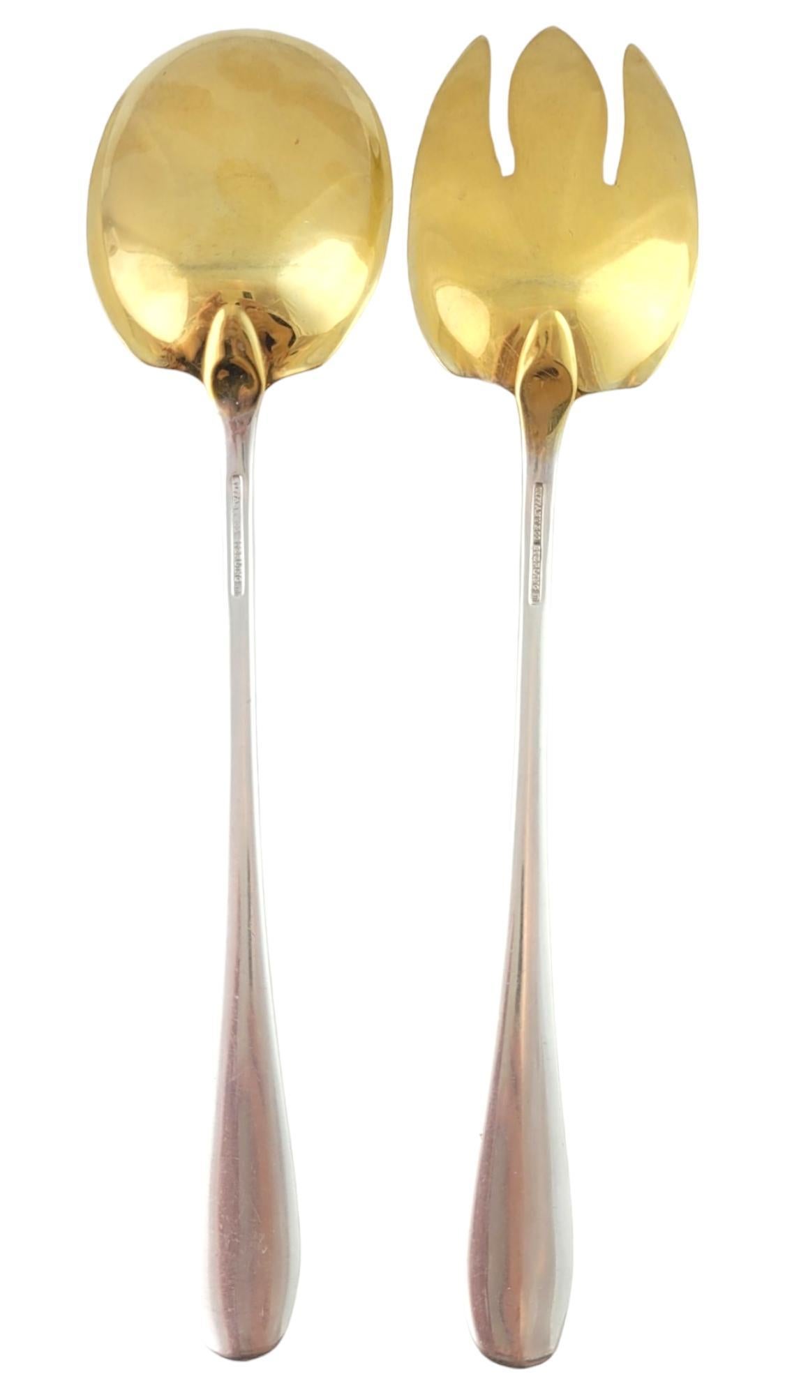 Tiffany & Co. Salem Sterling Silver - Set di insalate da portata sovradimensionato in argento massiccio #18020 In condizioni buone in vendita a Washington Depot, CT