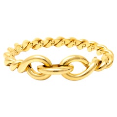 Tiffany & Co. San Marco Link 14 Karat Gold Bracelet