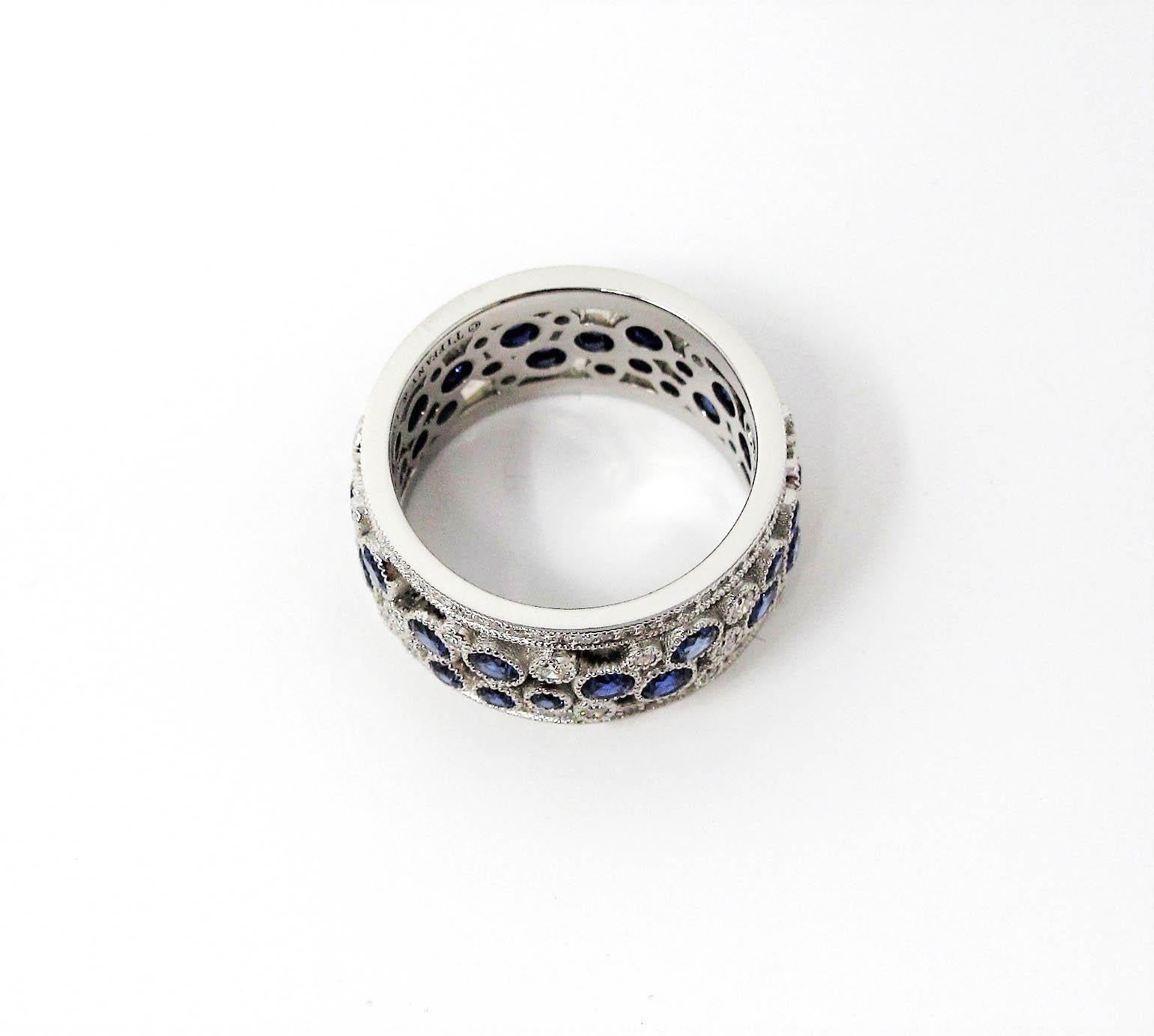 cobblestone diamond ring