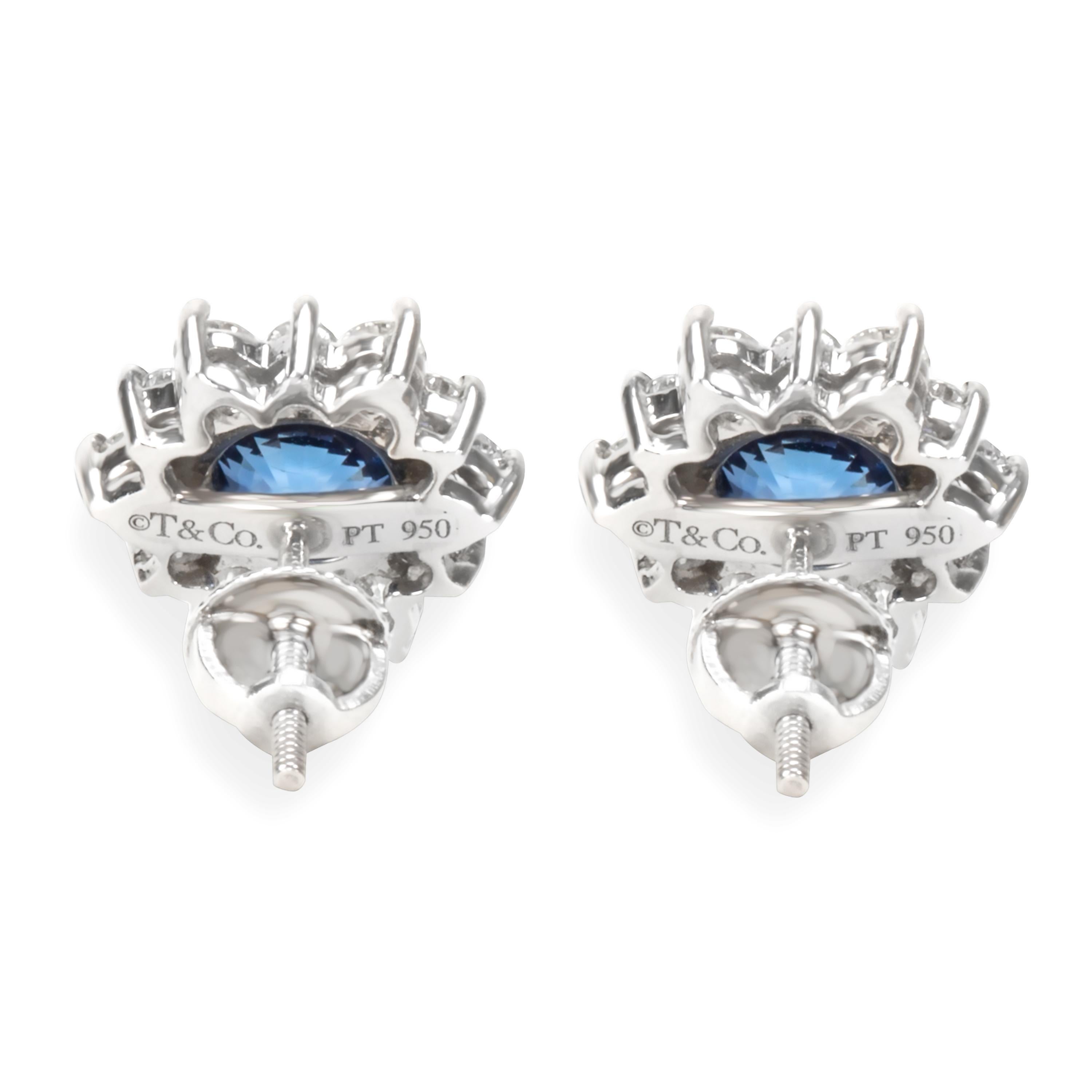 halo diamond earrings tiffany