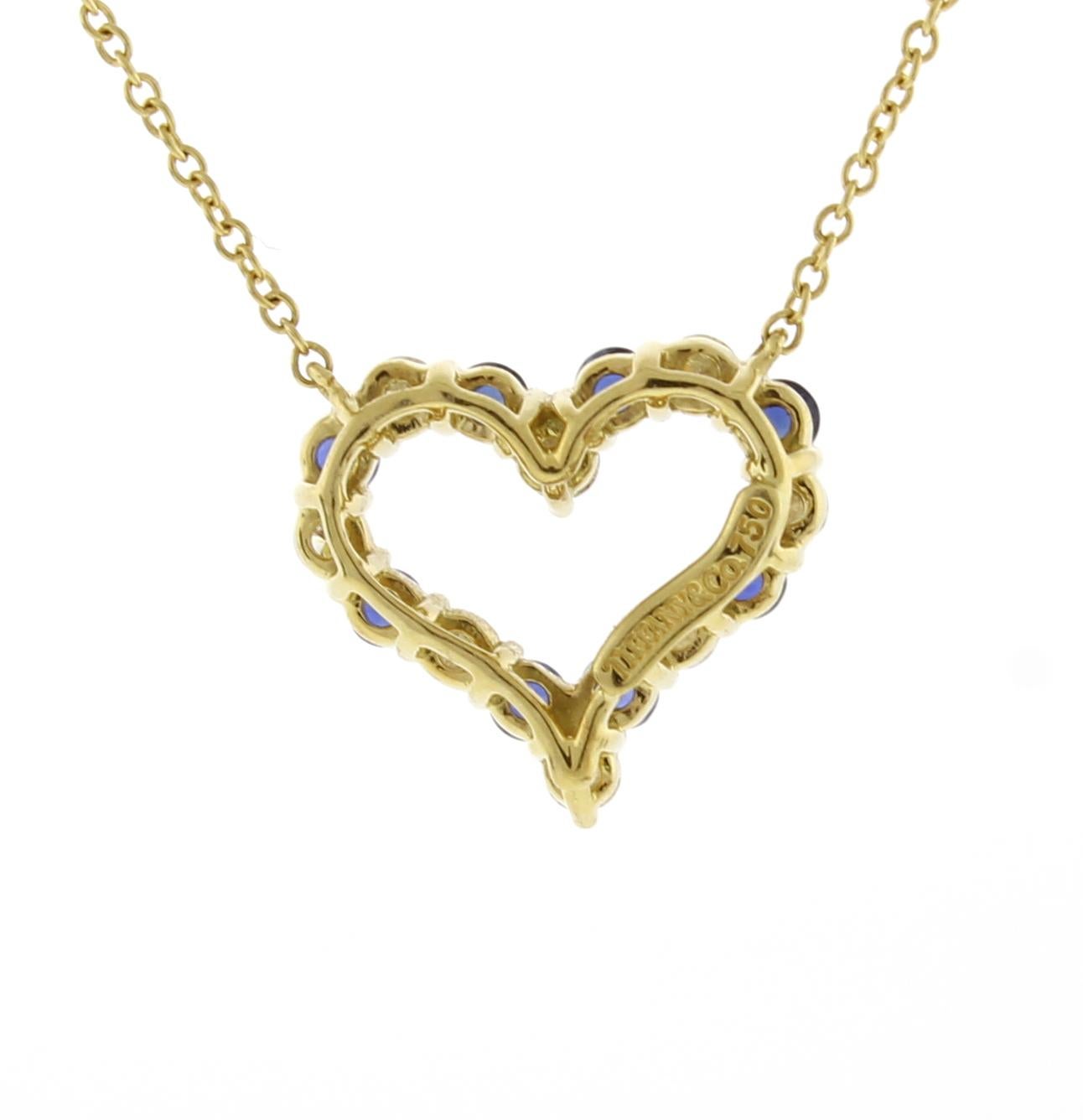 tiffany heart pendant