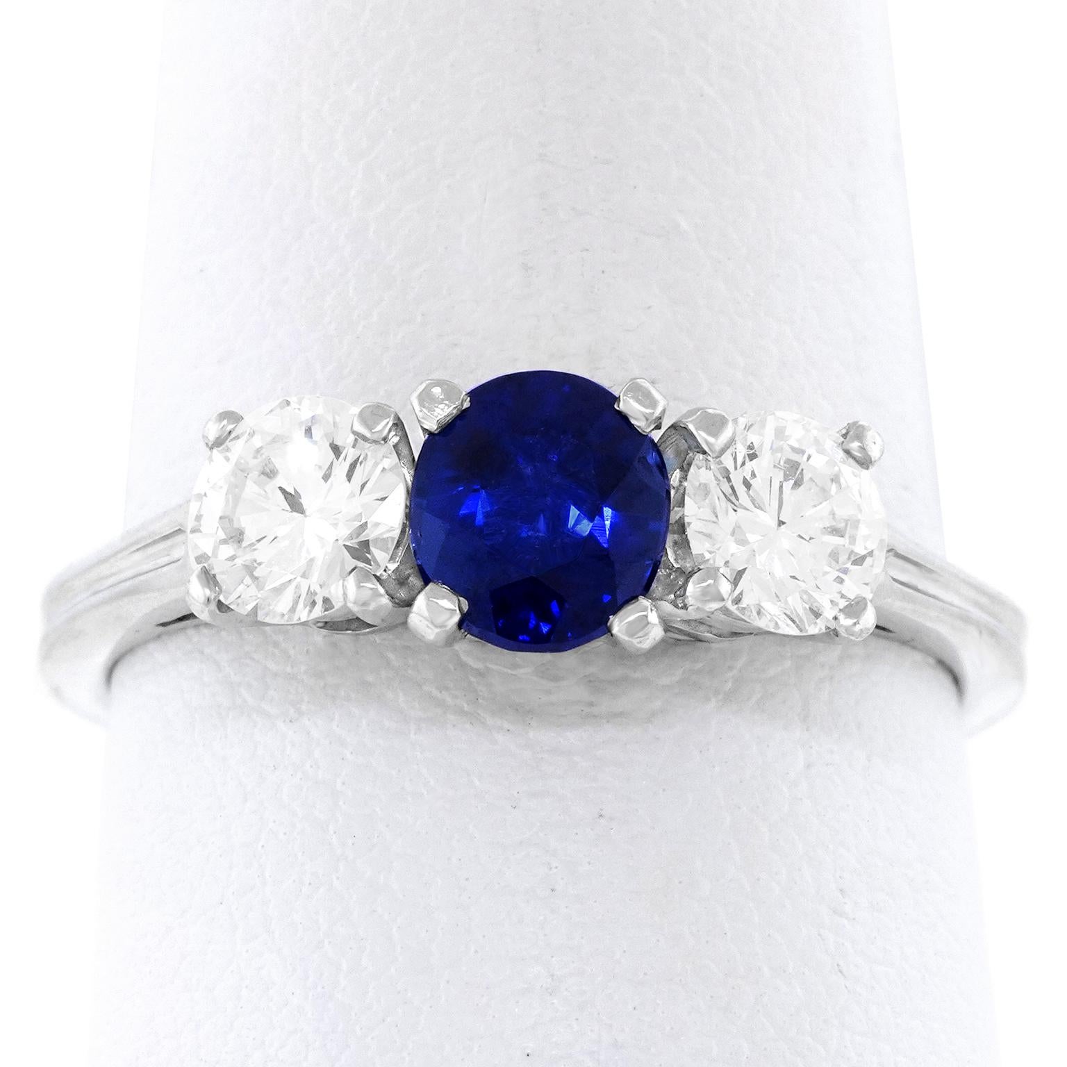 Tiffany & Co. Sapphire and Diamond Ring 3