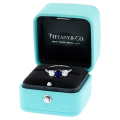 Vintage Tiffany & Co. Sapphire and Diamond Ring