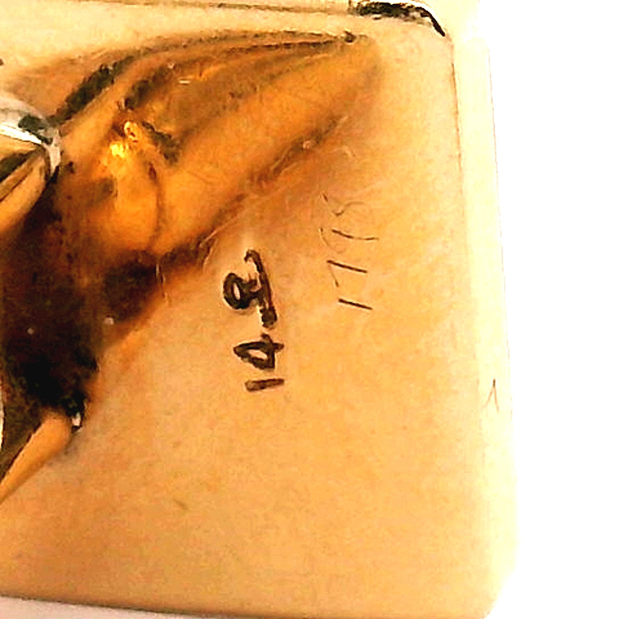 Tiffany & Co. Sapphire Cuff Links Star Burst Design For Sale 11