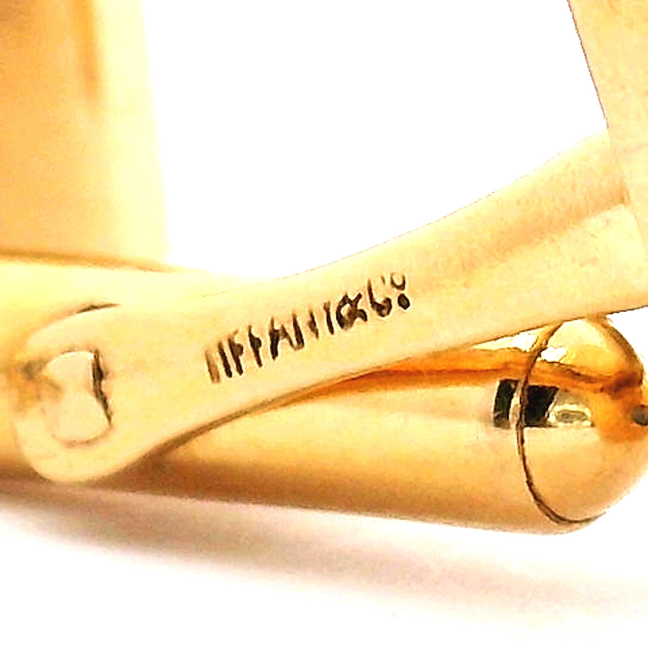 Tiffany & Co. Sapphire Cuff Links Star Burst Design For Sale 14