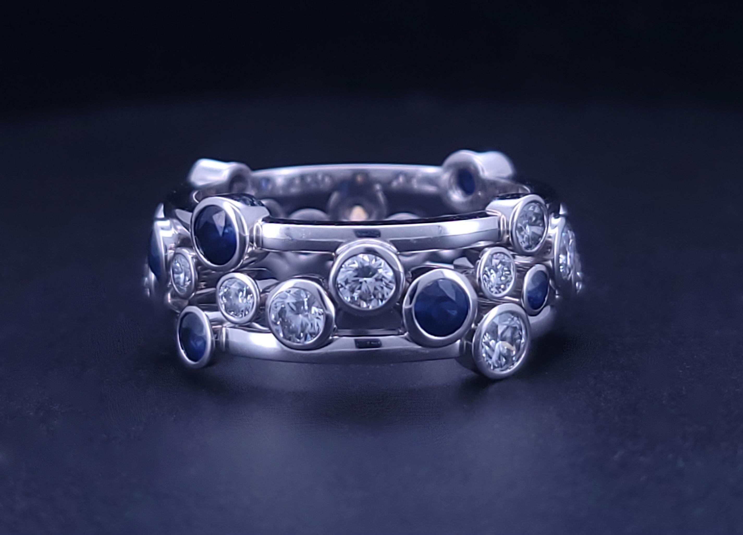 Marque Tiffany & Co
Métal : Platine
Taille de l'anneau : 6.25
Largeur de l'anneau 6,7 mm
Poids en carats, 1,6ct
Clarté du diamant : VS
Couleur : F-G
Condit : excellent comme-new