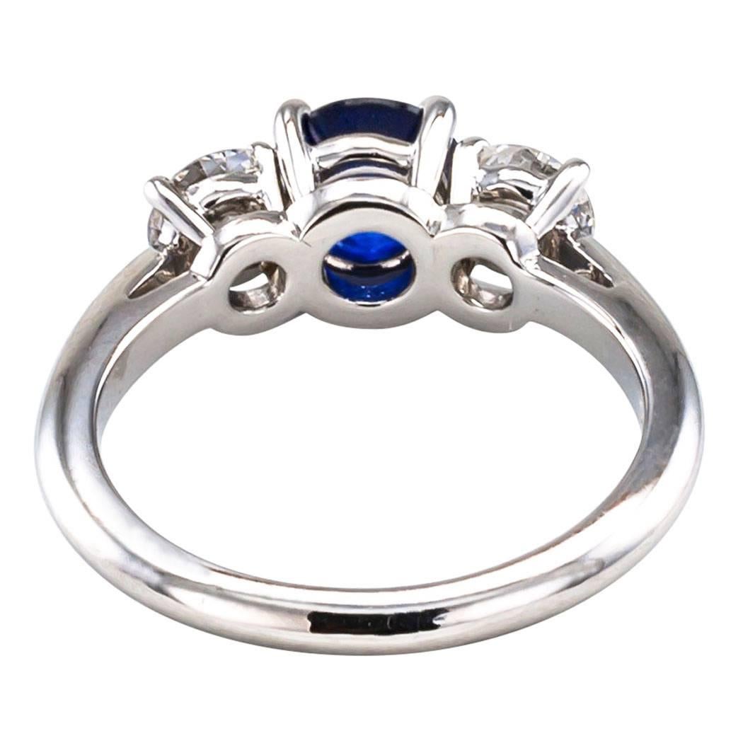 tiffany blue stone ring