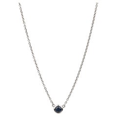 Tiffany & Co. Ciondolo Zaffiro Platino Colore a Yard