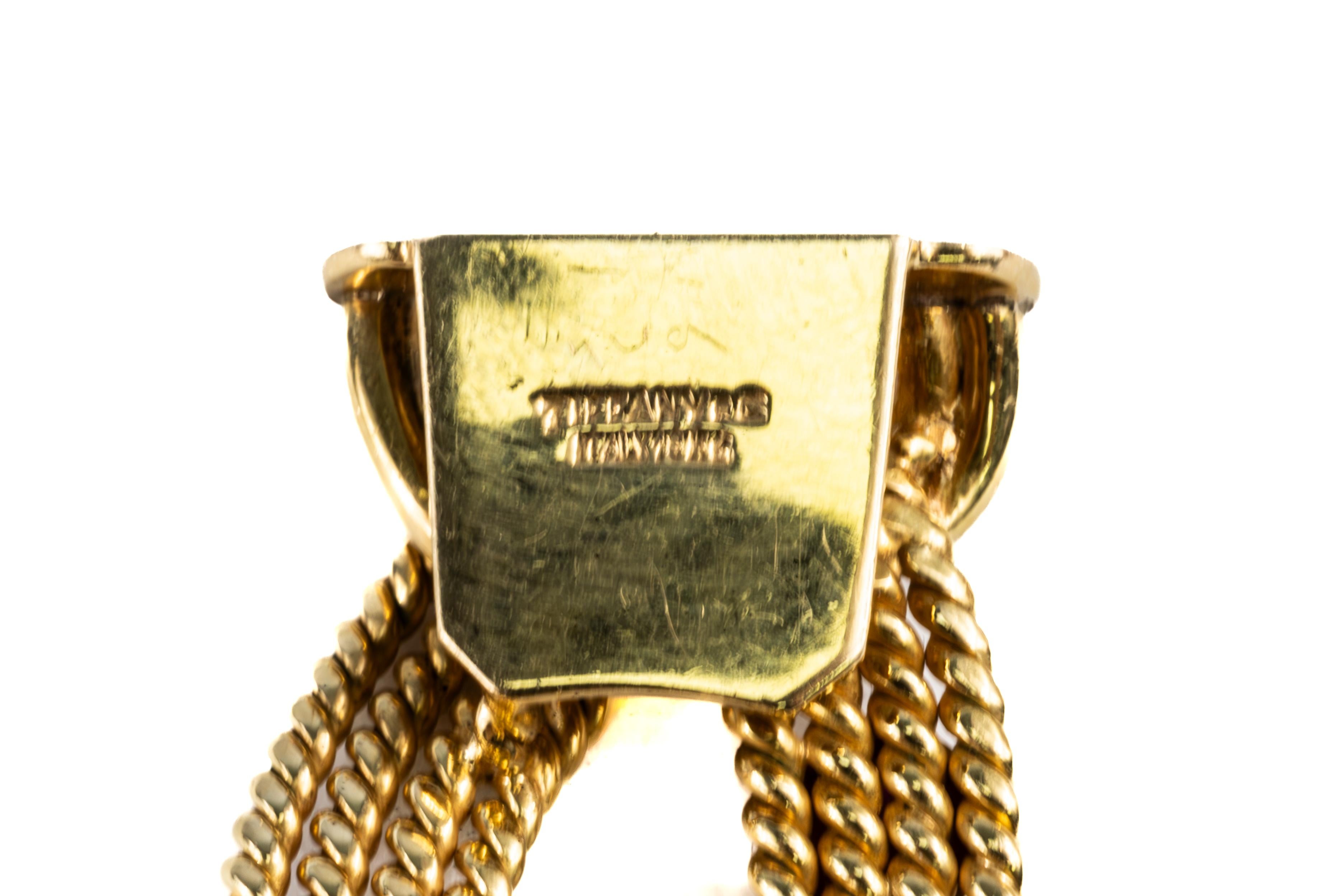 Tiffany & Co. Bracelet en or saphir et rubis Excellent état - En vente à New York, NY