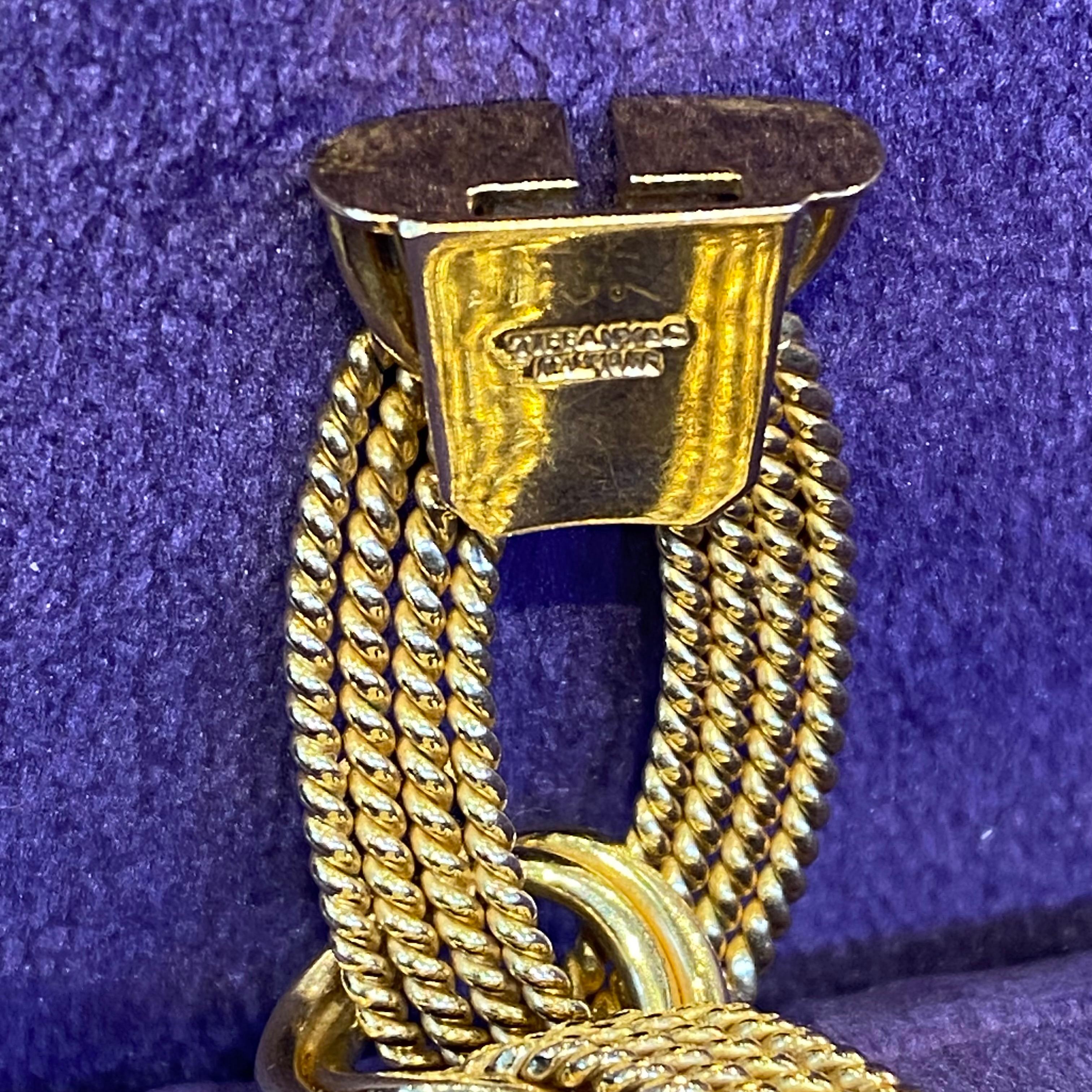 Tiffany & Co. Bracelet en or saphir et rubis  en vente 4