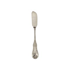 Tiffany & Co Saratoga/Cook/Kings Sterling Silver Master Butter Knife mono #15596