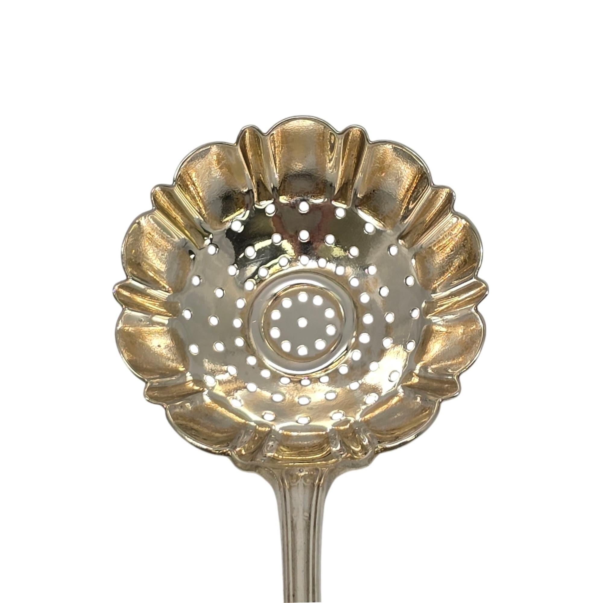 Tiffany & Co Saratoga/Cook/Kings Sterling Silver Sugar Sifter #20368 For Sale 1
