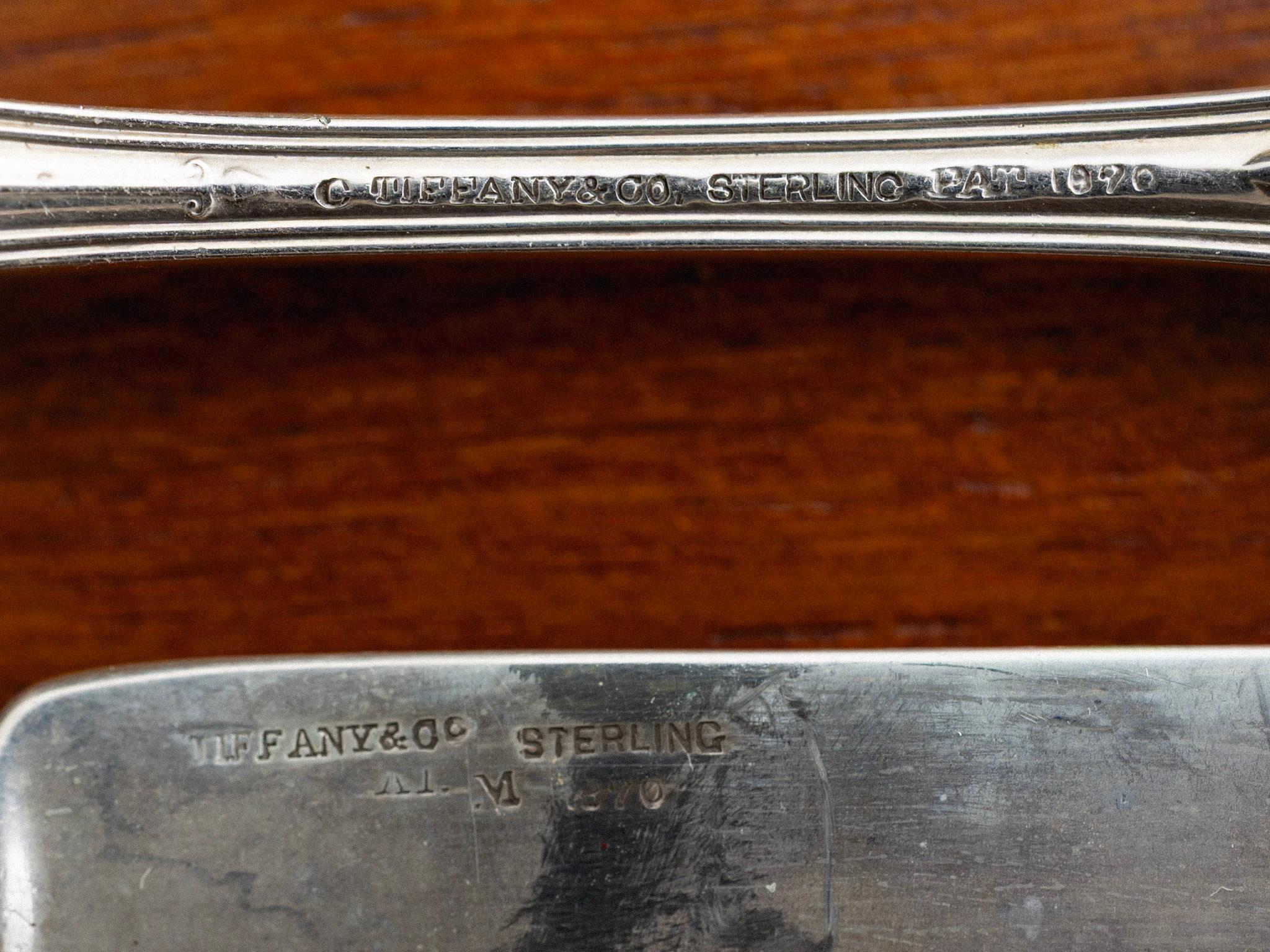 Tiffany & Co. Set di posate in argento Saratoga - 129 pezzi in vendita 4